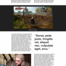 Game review article layout